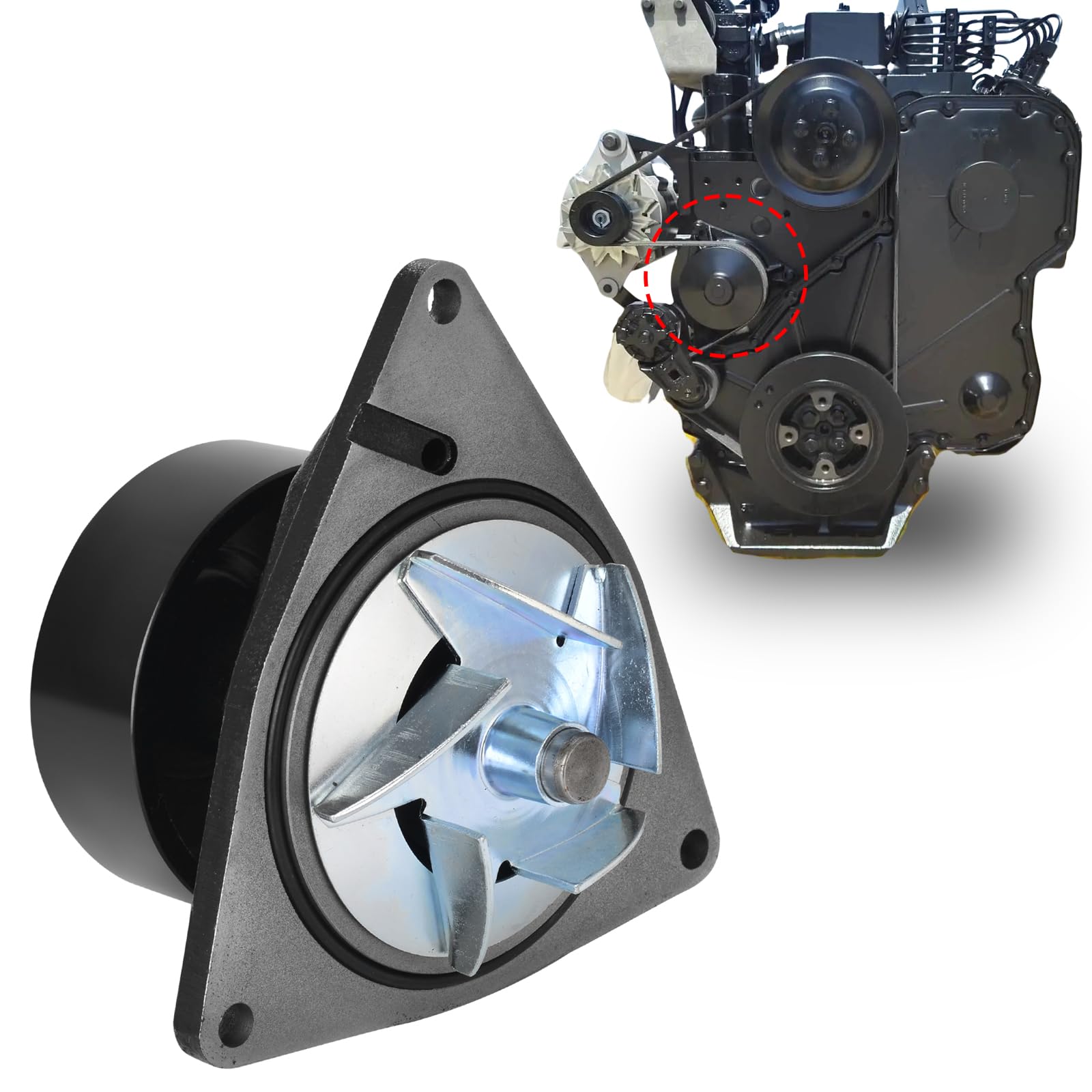 Amazon.com: For Cummins 8.3/8.9L Engine Water Pump 3973114 5291445